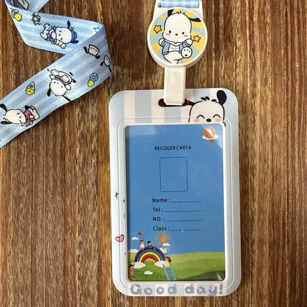 Pochacco Badge ID Holder w/ Lanyard